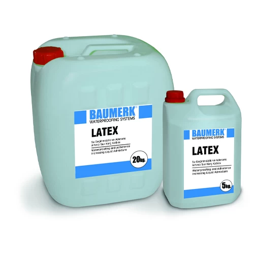 Su Geçirimsizlik ve Aderans Arttırıcı Sıvı Harç Katkısı - LATEX