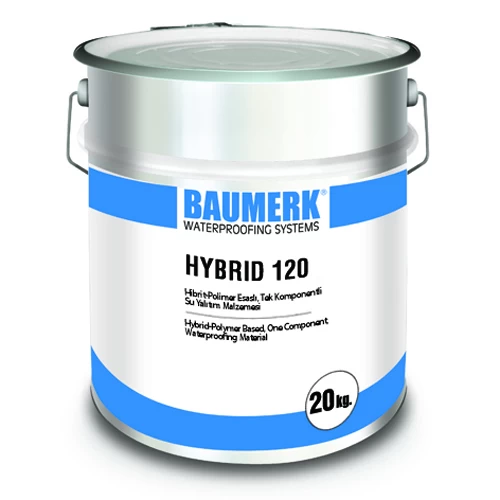 Hibrit-Polimer Esaslı, Tek Komponentli Su Yalıtım Malzemesi - HYBRID 120