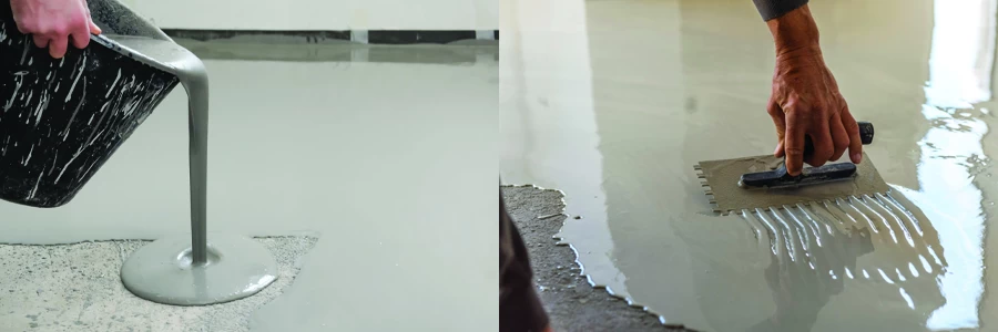 Calcium Sulphate Based Self-levelling Floor Screed (10-60 mm) - SELFING 725
