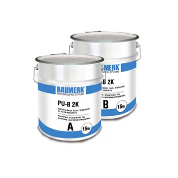 Polyurethane - Bitumen Based, Two Component, Liquid Waterproofing Material