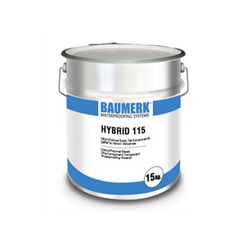 Hybrid Polymer Based, One Component, Transparent Waterproofing Material