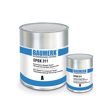 Epoxy Based, Two Component, Solvent Free, Adherence Between Old and New Concrete